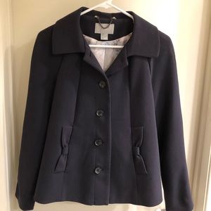 Navy Peacoat Jacket